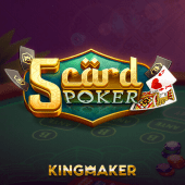5 Card Poker 25ph game